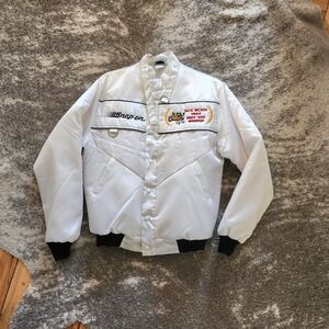 VINTAGE Indy500 "Snap-on" 1984 RICK MEARS Satin Bomber Jacket